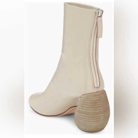 Cult Gaia Ryan Stscked Heel Ankle Boots 37 / US 7 New - Picture 3 of 5